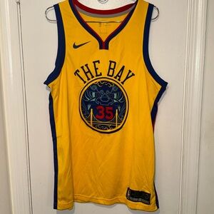 Nike Kevin Durant Golden State Warriors Chinese New Year Jersey Size 48